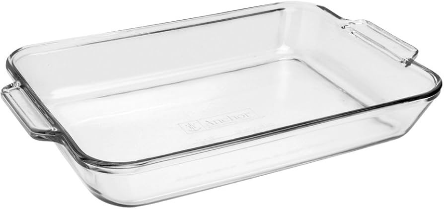 Anchor Hocking Oven Basics Bake Dish, 5 quart, Clear | Amazon (US)