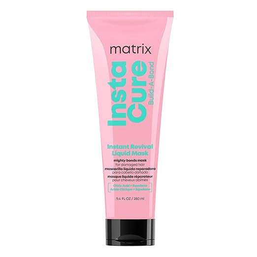 Matrix Instacure Build-A-Bond Instant Revival Liquid Mask - Repairs Very Damaged Hair, Citric Aci... | Amazon (US)
