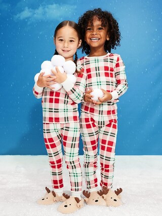 Printed Snug-Fit Pajama Set for Toddler & Baby | Old Navy (US)