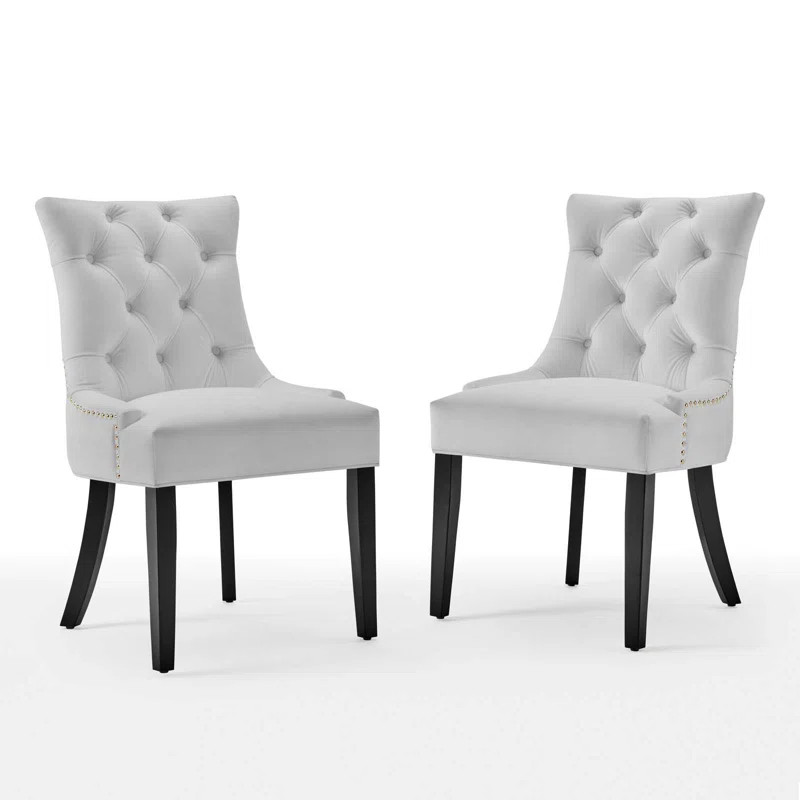 Castiel Tufted Velvet Arm Chair (Set of 2) | Wayfair North America