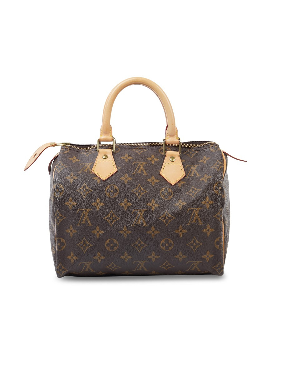 Louis Vuitton Women's Speedy 25 Monogram Coated Canvas Top Handle Bag - Brown | Saks Fifth Avenue OFF 5TH