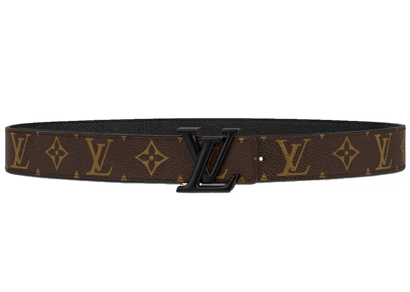 Louis Vuitton LV Boost 30MM Reversible Belt Black | StockX