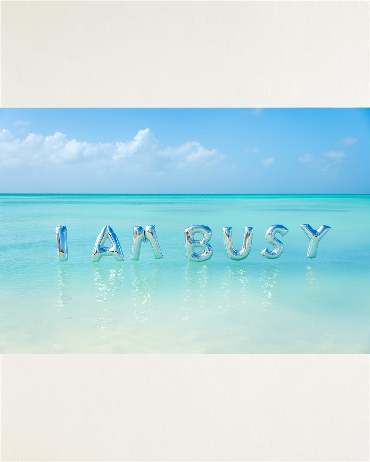 Discb I Am Busy Art Print | Horchow