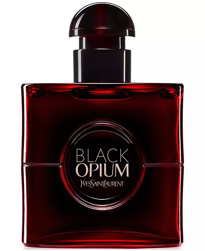 Yves Saint Laurent Black Opium Eau de Parfum Over Red, 1 oz. - Macy's | Macy's