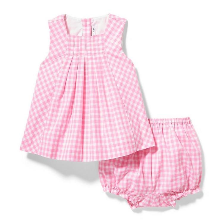 Pink Gingham Matching Set | Janie and Jack