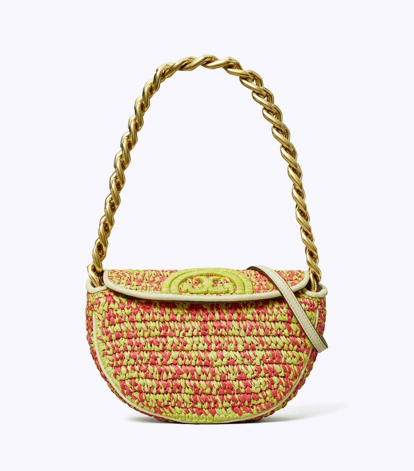 MINI FLEMING SOFT CROCHET CRESCENT BAG | Tory Burch (US)