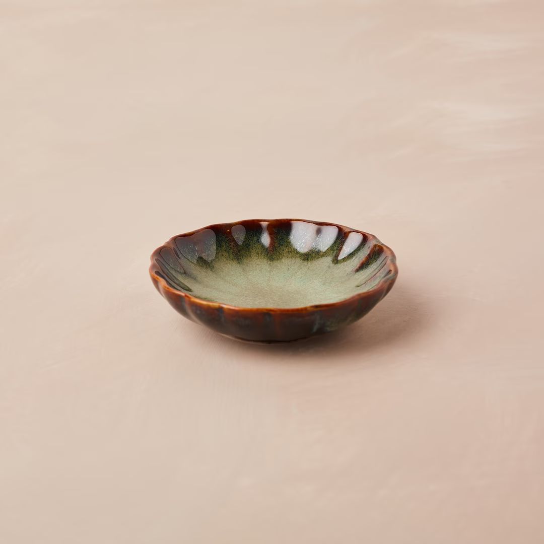 Ceramic Trinket Dish in Olive | Etsy (US)
