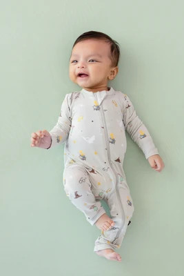 Zippered Romper in Starry Icon | Kyte Baby