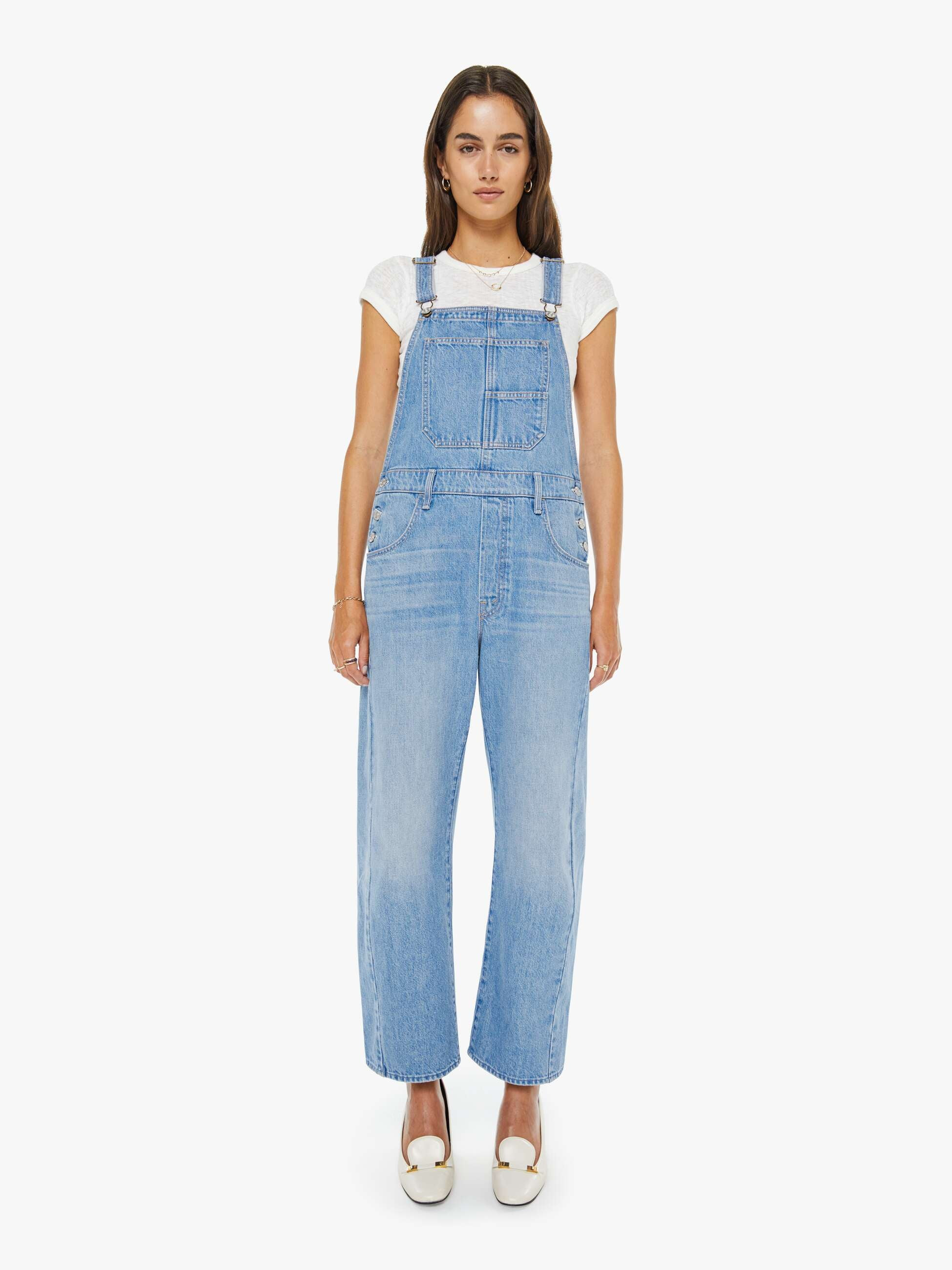 The Half-Pipe Overall Ankle - Last Bite | Mother Denim