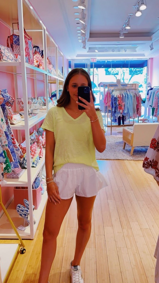 Link to my cute shopping day outfit viral on Pinterest! Small top, xs bottoms! 

#LTKSummerEdit #LTKU #LTKSeasonal