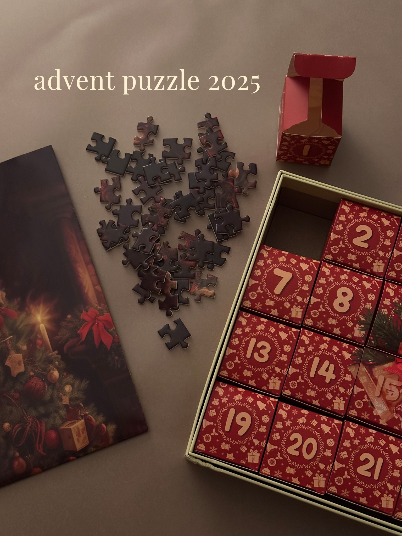 my favorite time of year to do puzzles and first time doing an advent puzzle🧩🎄✨

puzzle, christmas puzzle, advent puzzle, puzzle lover, gift ideas, puzzle gift ideaas

#LTKHoliday #LTKGiftGuide #LTKselfcare