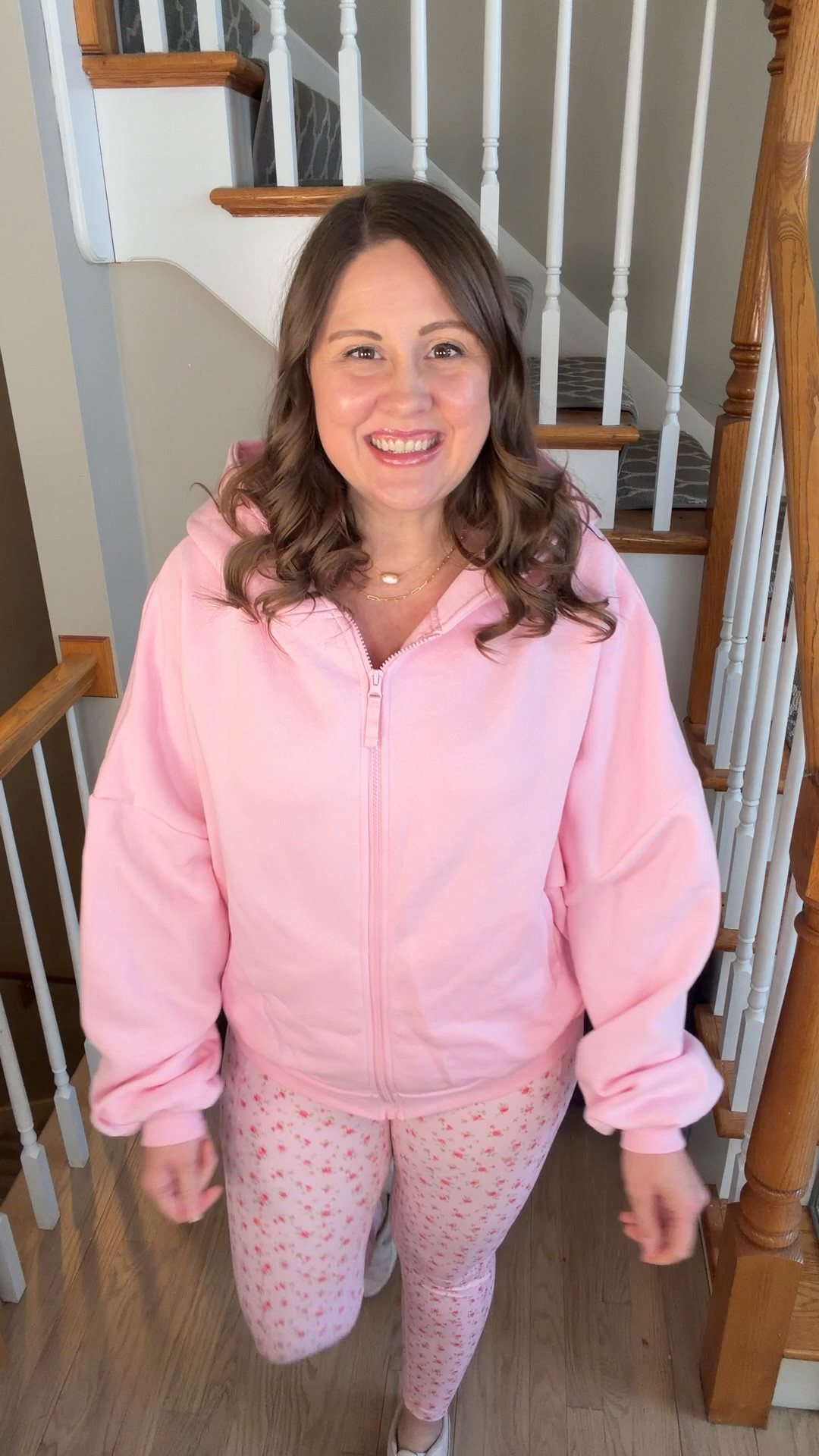 This athletic fit has my heart 💖 I snagged the oversized marshmallow hoodie in the prettiest shade of pink and paired it with these floral leggings—such a cute combo 🫶
Ultra soft, super comfy, and still feels put together for errands, school drop-off, or lounging at home ✨
One of those easy outfits you’ll want to wear on repeat 🙌

Everything is linked so you can snag this cozy-cute look too 💕

#LTKStyle #LTKActive #LTKCasual #ComfyCute #AthleisureWear #CozyFit
#Hoodies #EverydayOutfits #PinkLover #FloralLeggings #LTKFamily

#LTKFindsUnder50 #LTKMidsize #LTKgrwm