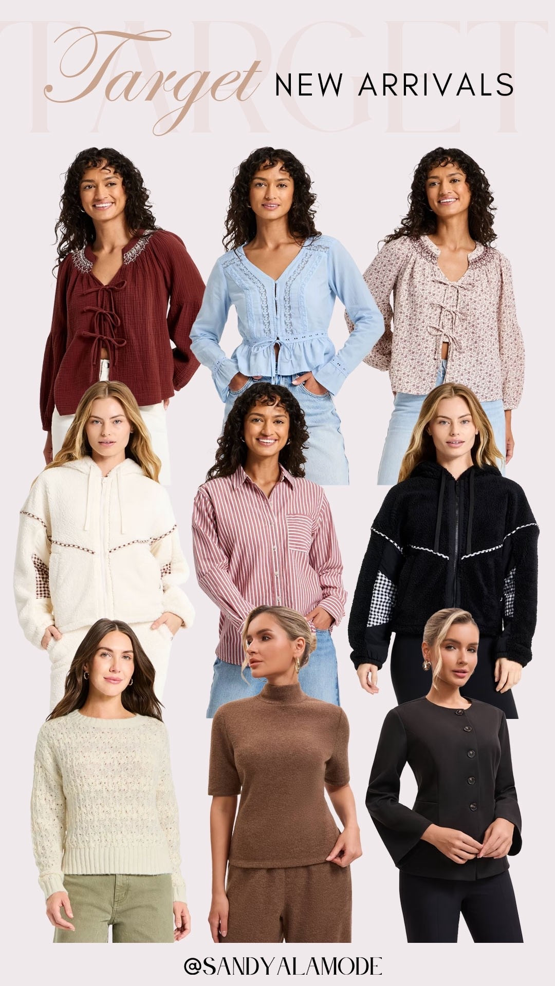 Target new arrivals. Target fashion. Target winter top. Target winter blouse  

#LTKFindsUnder50 #LTKSeasonal #LTKootd