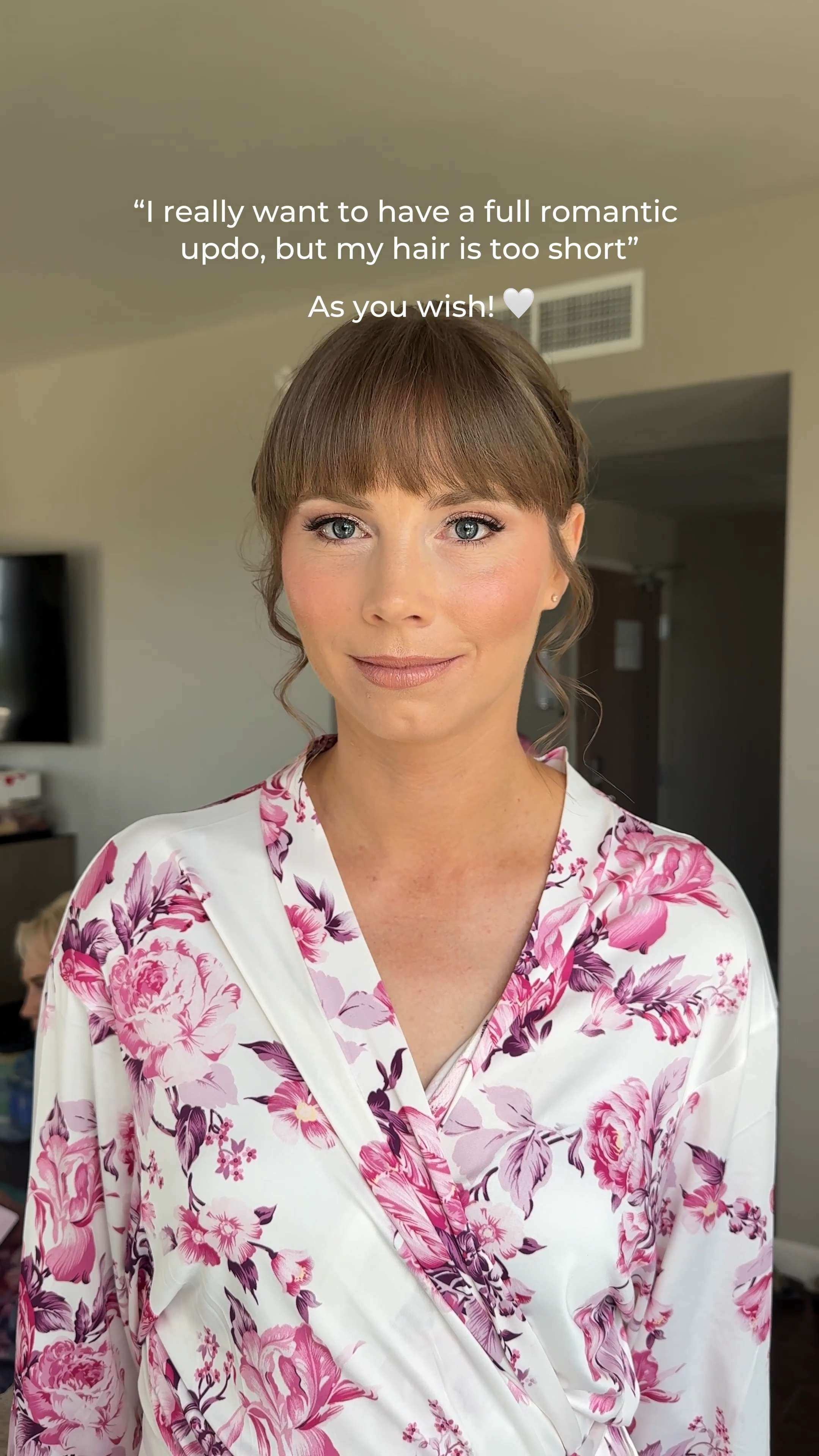 Short hair does not mean giving up on your dream bridal hairstyle. ✨

Susan, my bride, wanted a full, romantic bridal updo, but she had short hair. With the right extensions, technique, and styling experience, we made it happen in a way that looked beautiful on her. 🤍

At Jess Bonilla Beauty, we always listen to what our brides want, but we also guide them toward what will flatter them, feel secure, and photograph beautifully on their wedding day.

If you're a 2026-2027 bride, lock in your wedding date before we're fully booked! Link in bio. 🤍

#BridalHair #BridalHairExtensions #WeddingHairAndMakeupSouthFlorida #SouthFloridaBride #WeddingHairInspo 

 #LTKBeauty #LTKWedding
