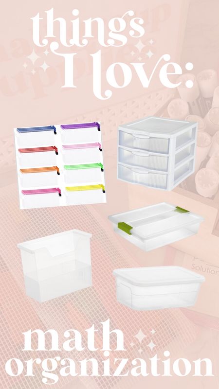 organization for the classroom! 