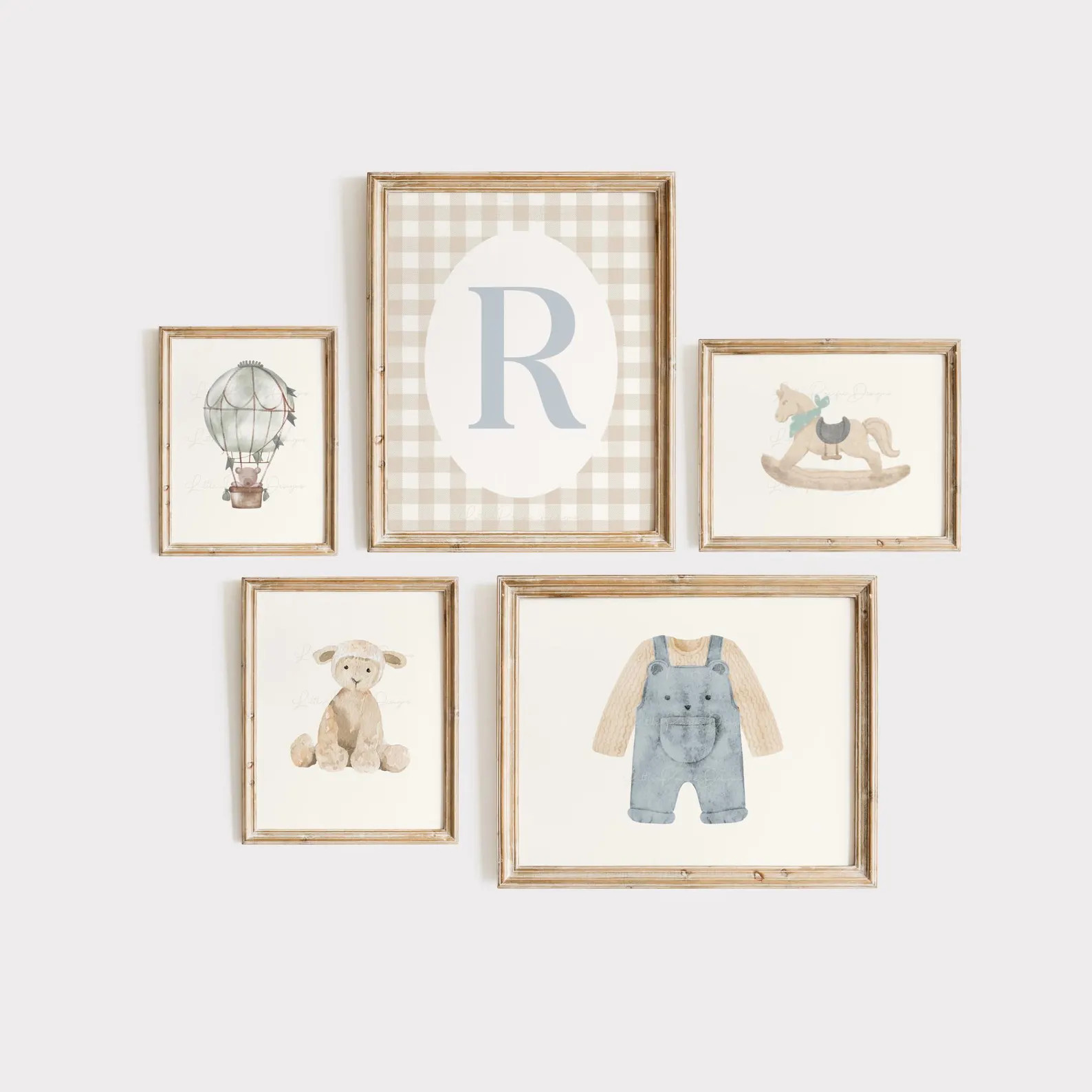 Vintage Boy Nursery Wall Art, Vintage Blue Nursery Print, Boy Nursery Decor, Custom Nursery Name ... | Etsy (Global)