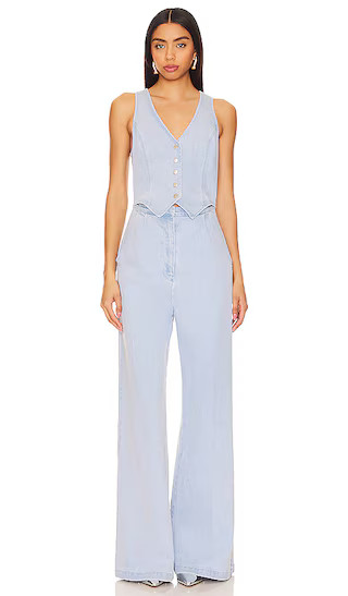 Ethan Jumpsuit in Iceberg | Revolve Clothing (Global)