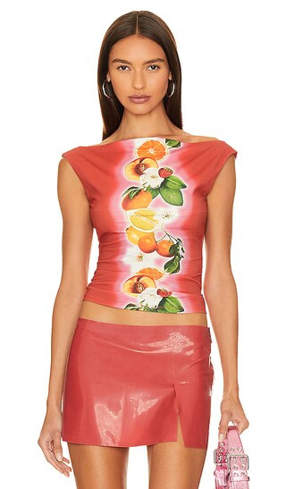 x REVOLVE Lani Top in Tuti Frutti Print | Revolve Clothing (Global)