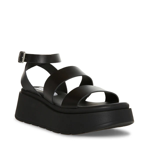 TENYSI BLACK LEATHER | Steve Madden (US)