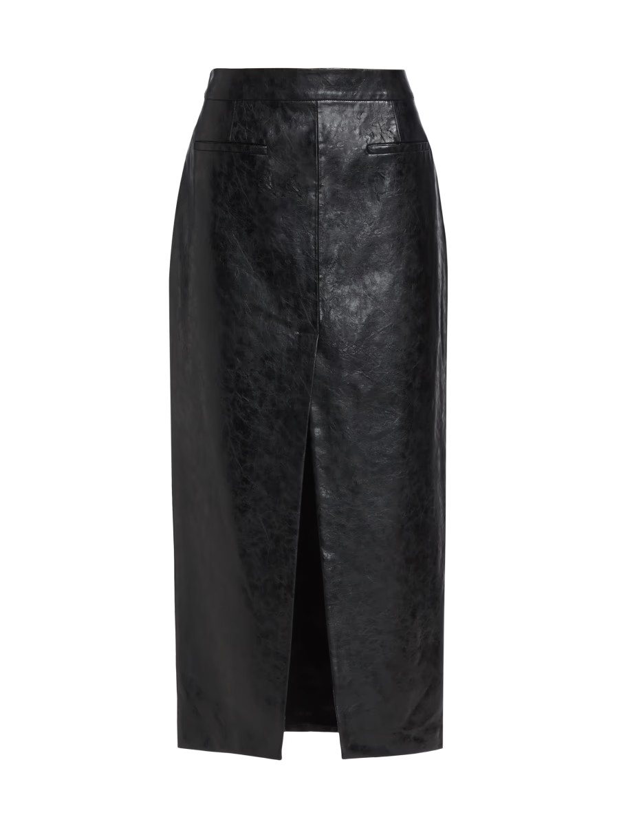 LamarqueYvette Faux-Leather Maxi Skirt | Saks Fifth Avenue