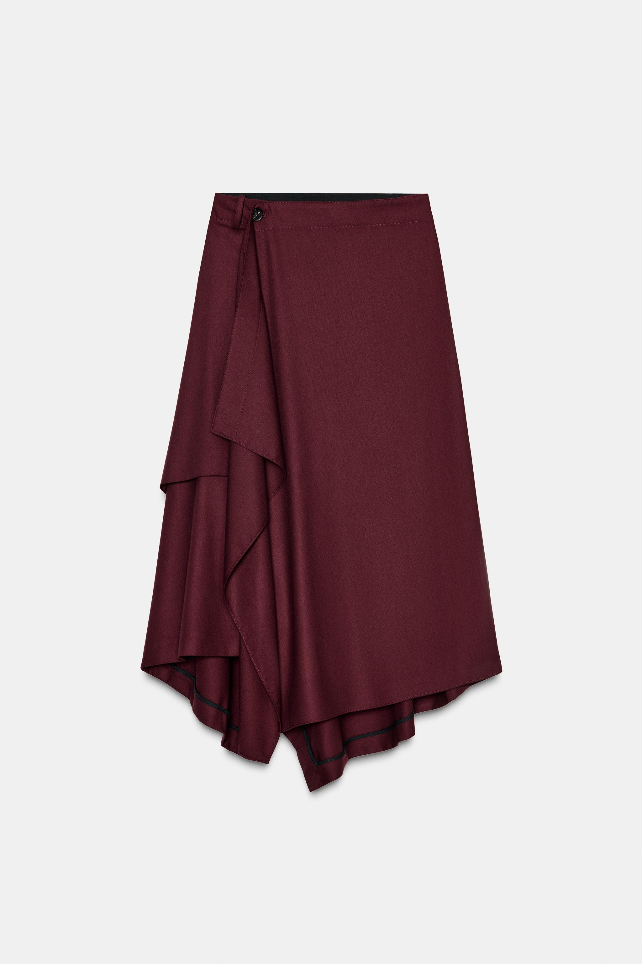 ASYMMETRIC SKIRT ZW COLLECTION | Zara Canada
