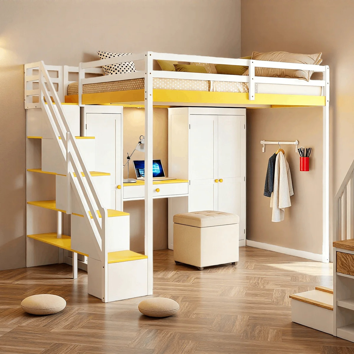 Okay but why are kids beds suddenly THIS cute 😭✨ Wayfair Black Friday in July is literally giving dream bedroom energy for less and I’m obsessed. Think twin over full bunk beds with trundle for sleepovers, built-in wardrobes (yes storage AND style), cute little staircase drawers, shelves for toys + books, and even LED lights for that cozy glow moment 🛏️💡

If you’ve been wanting to upgrade your kid’s room without spending a fortune, THIS is your sign. These wooden bunk beds with slides?? Stop it. It’s giving Pinterest mom but on a budget. Functional, aesthetic, and space-saving all in one.

Run don’t walk because these deals will not last 🤍

#WayfairSale #BlackFridayInJuly #WayfairFinds #KidsRoomInspo #KidsBedroomDecor #BunkBedGoals #KidsBedSale #TwinOverFull #BunkBedsWithStorage #KidsRoomMakeover #BedroomRefresh #HomeDeals #FurnitureDeals #KidsFurniture #MomLifeFinds #PinterestHome #AestheticHome #CozyRoomVibes #SpaceSavingFurniture #ModernKidsRoom #AffordableHomeDecor #LTKHome #LTKDeals #LTKFinds #SaleAlert #HomeInspoDaily #NeutralHome #DreamKidsRoom #SmartStorage #KidsRoomIdeas 

 #LTKSeasonal #LTKHome #LTKKids