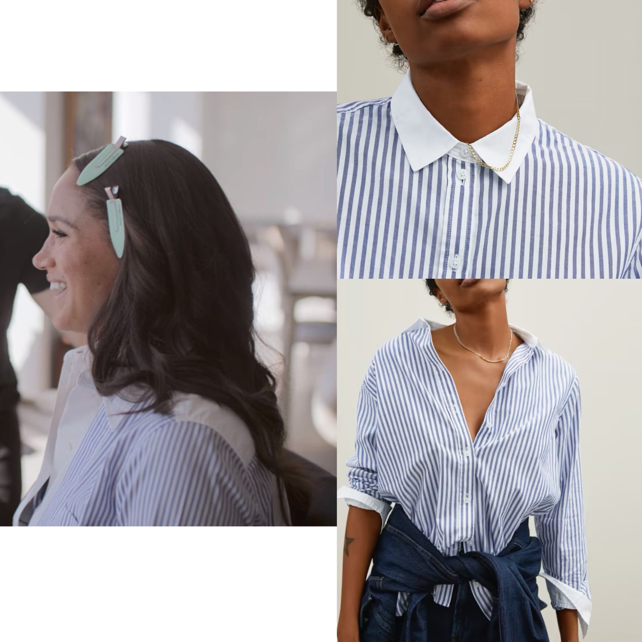 Meghan inspired striped shirt 

#LTKstyletip