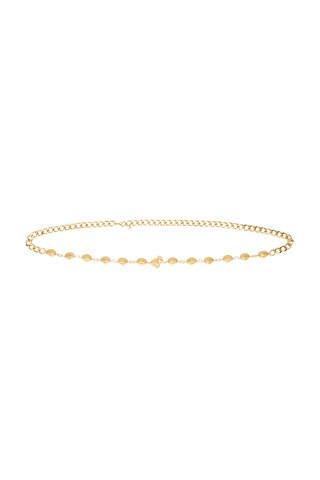 Ettika Shell Link Belt in Gold from Revolve.com | Revolve Clothing (Global)