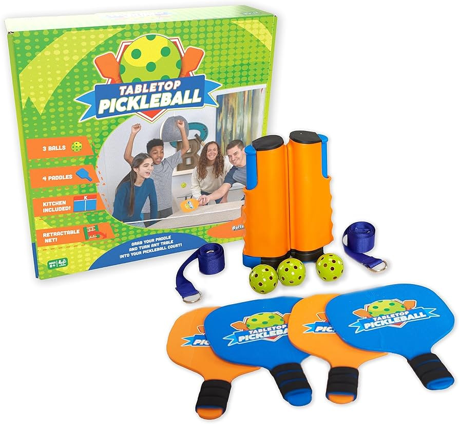 Tabletop Pickleball by Buffalo Games - Indoor Sport Game Play - Great for gamenight - Easy Setup ... | Amazon (US)