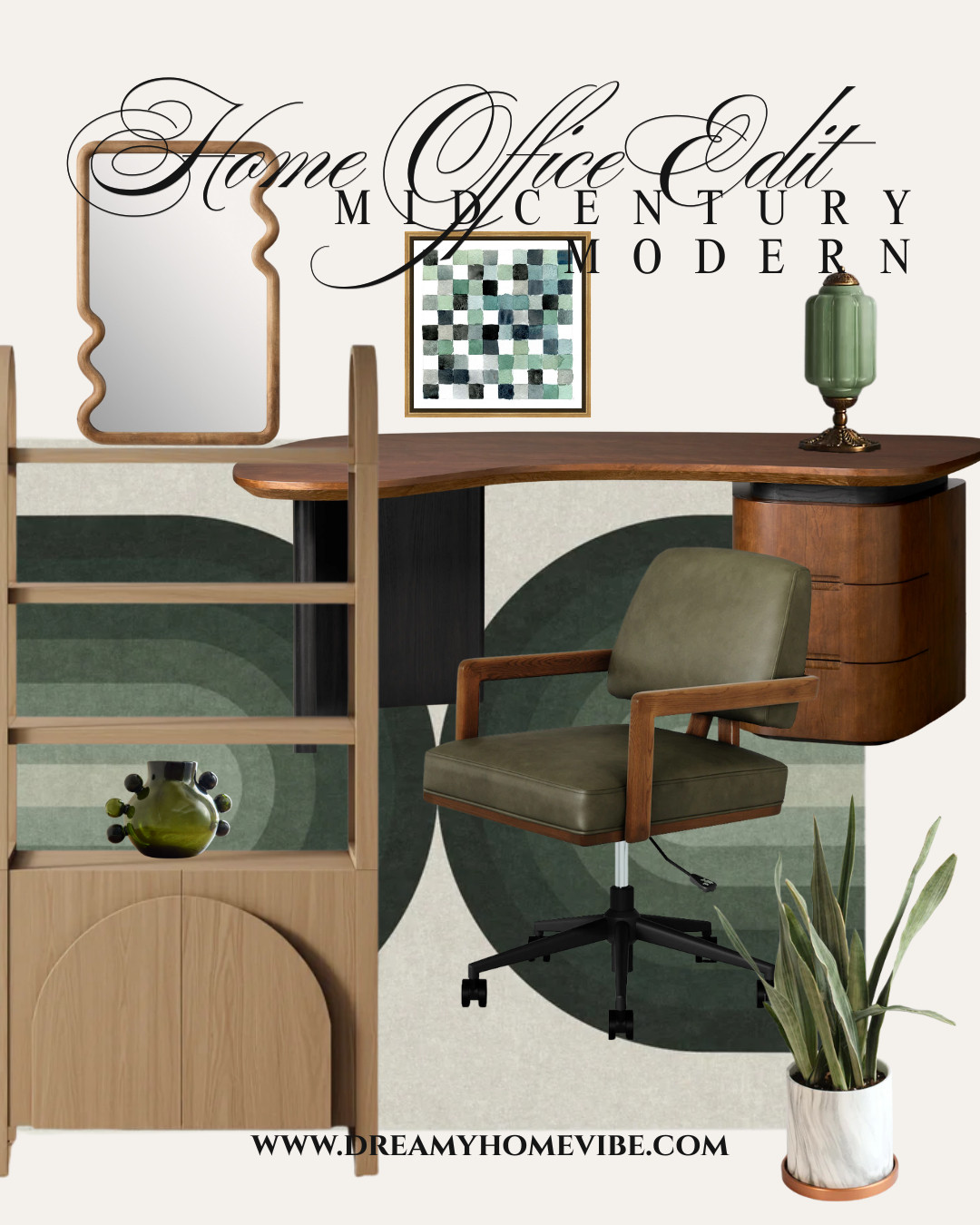 Warm woods, sculptural lines, and timeless midcentury pieces that make working from home feel intentional instead of improvised. This edit is all about creating a space that motivates you the moment you sit down. Tap through to shop every piece and build a home office that actually works for you.

#HomeOfficeStyle
#MidcenturyModern
#ElevatedWorkFromHome
#ShopMyLTK
#InteriorDesign 

 #LTKHome