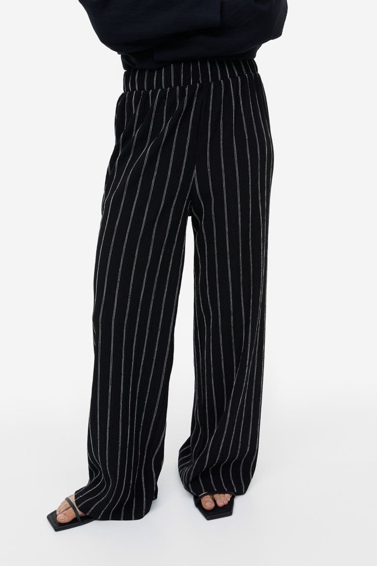 Pantalon à taille élastique en jersey | H&M (FR, IT, ES, PT, BE)