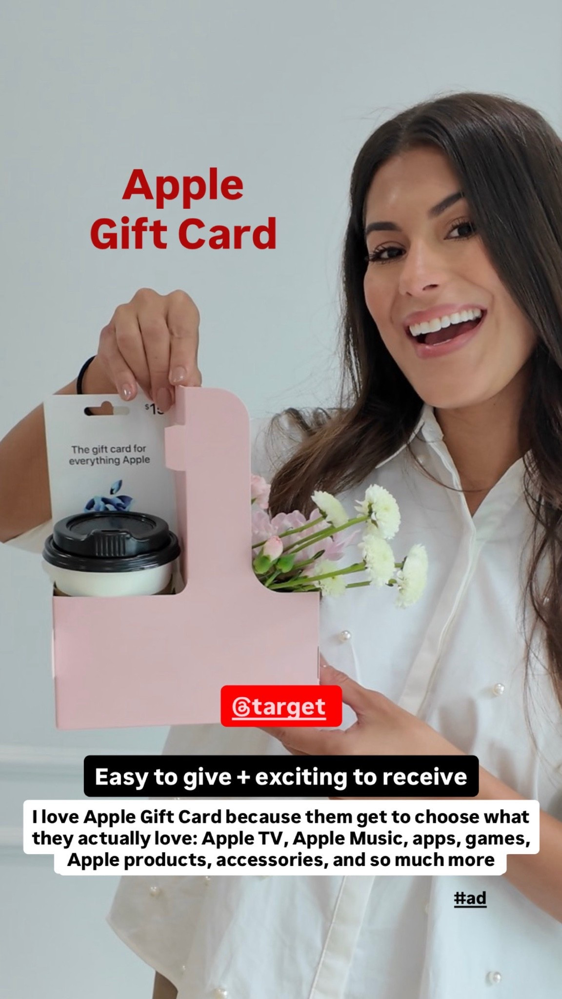 #ad Back-to-school gift idea that is thoughtful, easy, and actually useful 🤍 Apple Gift Card is a great option for teacher gifts, student gifts, college freshmen, appreciation week, and gifts for her because the recipient can choose what they really want.
Apple Gift Card can be used for Apple TV, Apple Music, apps, games, Apple products, accessories, and so much more. Pick it up at Target and pair it with a handwritten note for an easy teacher appreciation gift.
#ad #AppleGiftCard #TargetFinds
@Target 
gifts for her, teacher gifts, teachers gifts, teacher appreciation gift, appreciation week gifts, back to school gifts, student gift ideas, college freshman gifts, college student gifts, gifts for teachers, Target gift ideas, Apple Gift Card, Apple gifts, practical gifts, thoughtful gifts, teacher thank you gift, back to school teacher gift, gifts for women, school year gifts, last minute teacher gifts, appreciation gifts, teacher gift basket, gift card ideas, easy gift ideas

#LTKKids #LTKSeasonal #LTKmomlife #LTKmomlife #LTKmorningroutine #LTKKids
