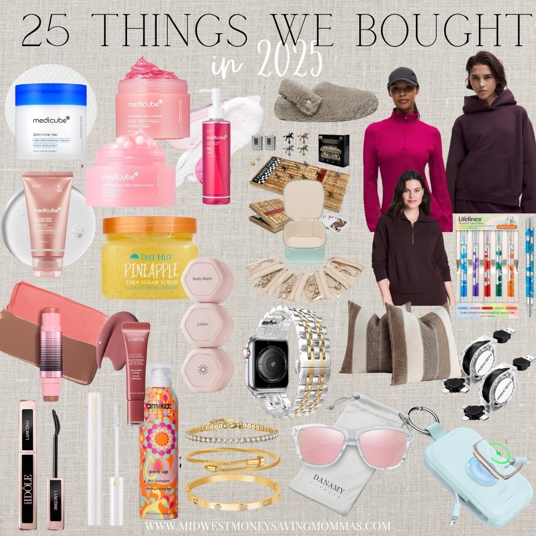 25 things we bought in 2025

Skincare routine  makeup  beauty  travel gear jewelry case jewelry  hoodie  pullover sweatshirt  slippers  games  tech 

#LTKselfcare #LTKBeauty #LTKFindsUnder100