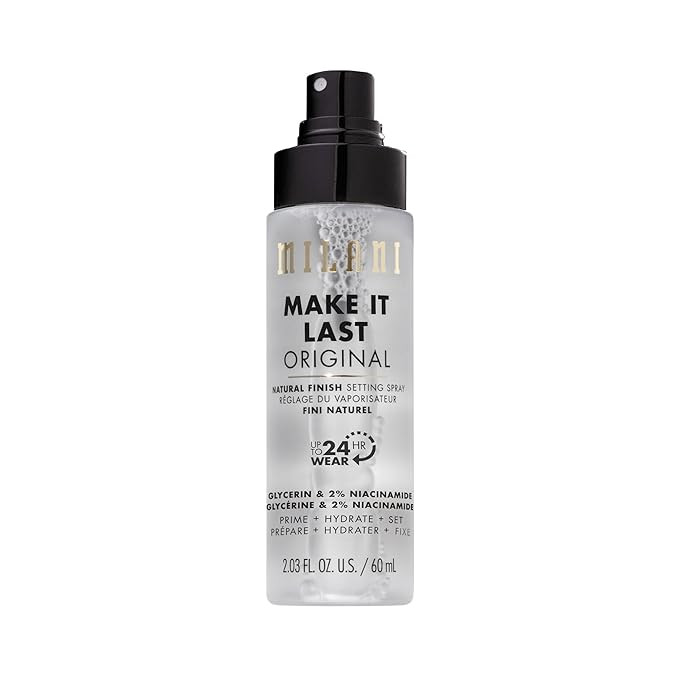 Milani Setting Spray + Primer, Make It Last Original - Natural Finish with Niacinamide for Hydrat... | Amazon (US)
