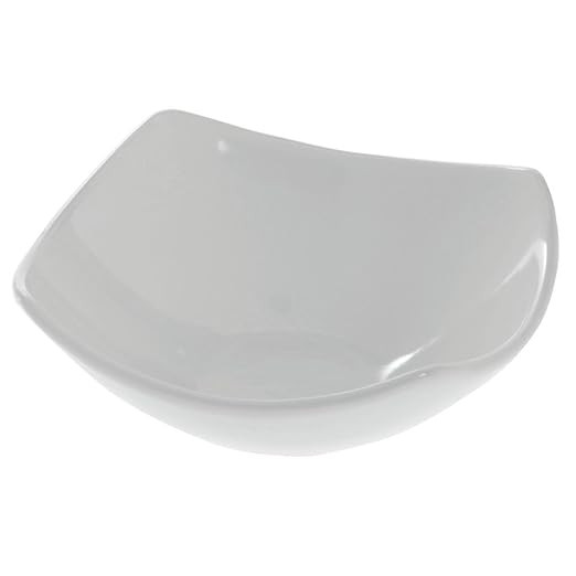 American Metalcraft SQND9 Prestige Ceramic 9" Squound Bowl, White | Amazon (US)