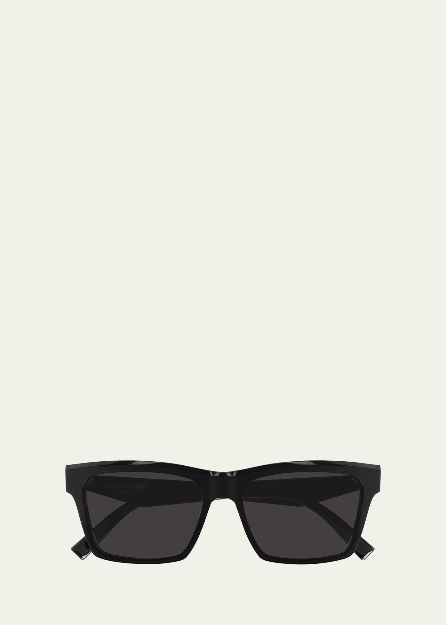 YSL Rectangle Acetate Sunglasses | Bergdorf Goodman