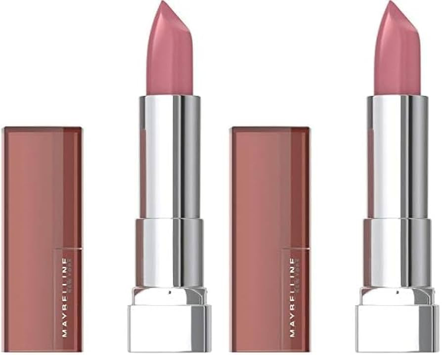 Maybelline Color Sensational Lipstick, Lip Makeup, Cream Finish, Hydrating Lipstick, Nude, Pink, ... | Amazon (US)