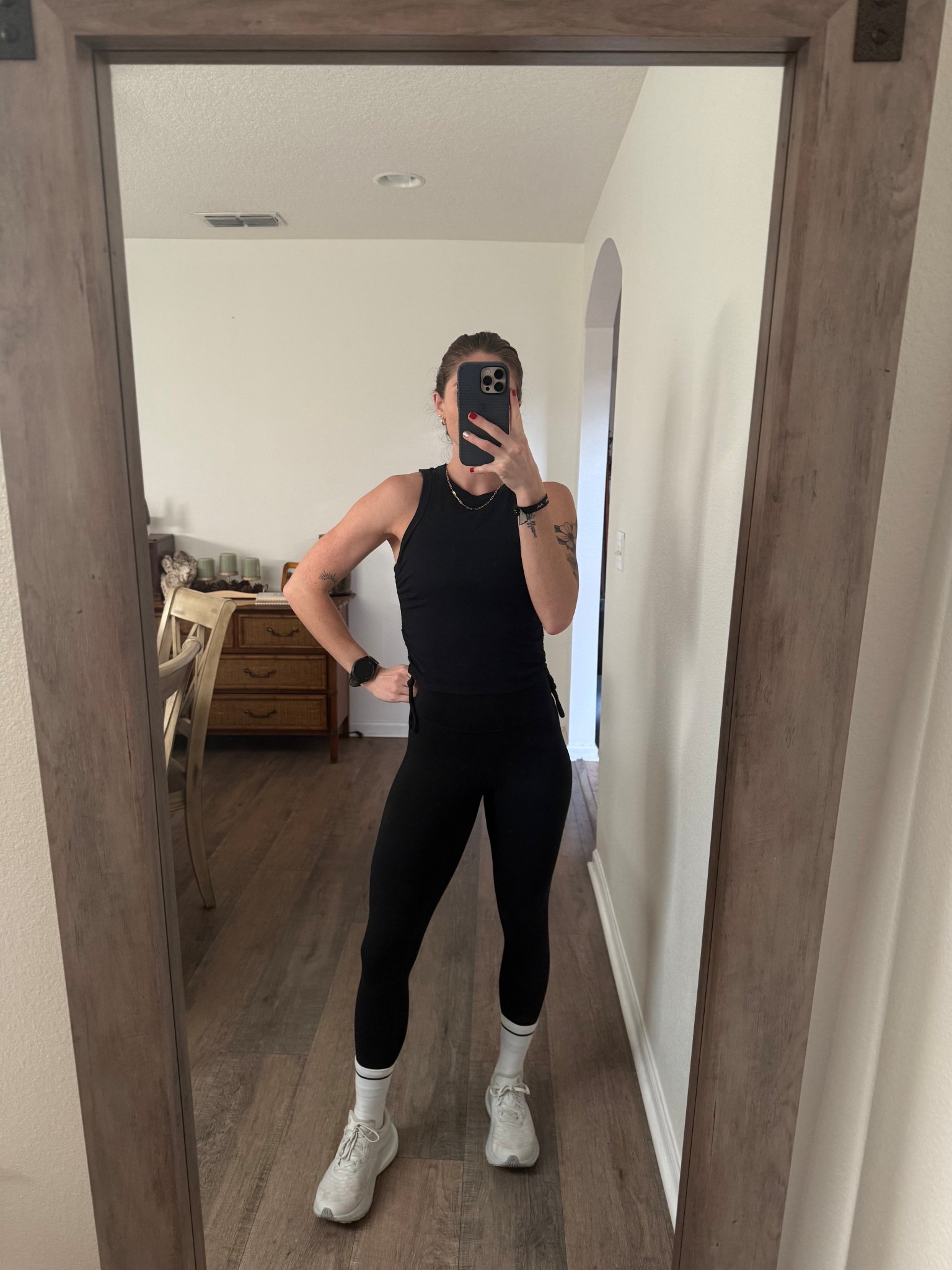 Can’t beat an all black workout set 
Wearing XS in leggings 🖤🖤

#LTKActive #LTKootd