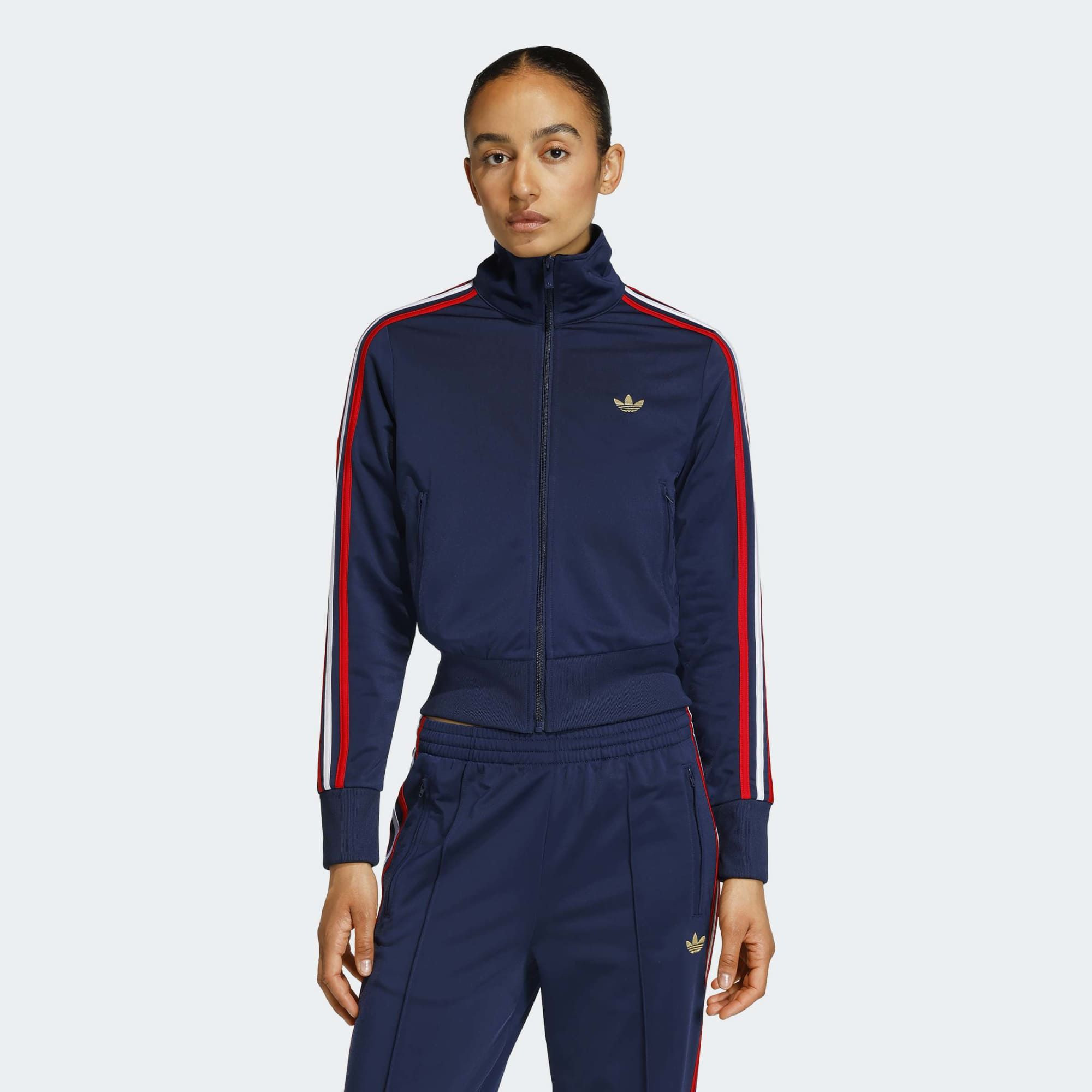 adidas Originals Women's Firebird Classic Track Top, Medium, Cloud White | DICK'S Sporting Goods