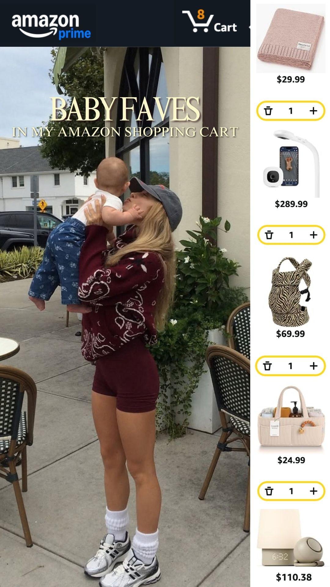 baby faves in my amazon shopping cart

#LTKdayinmylife #LTKmomlife #LTKBaby