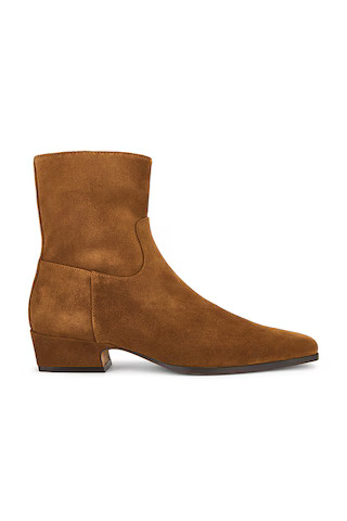 Steve Madden Dusty Boot in Chestnut Suede from Revolve.com | Revolve Clothing (Global)