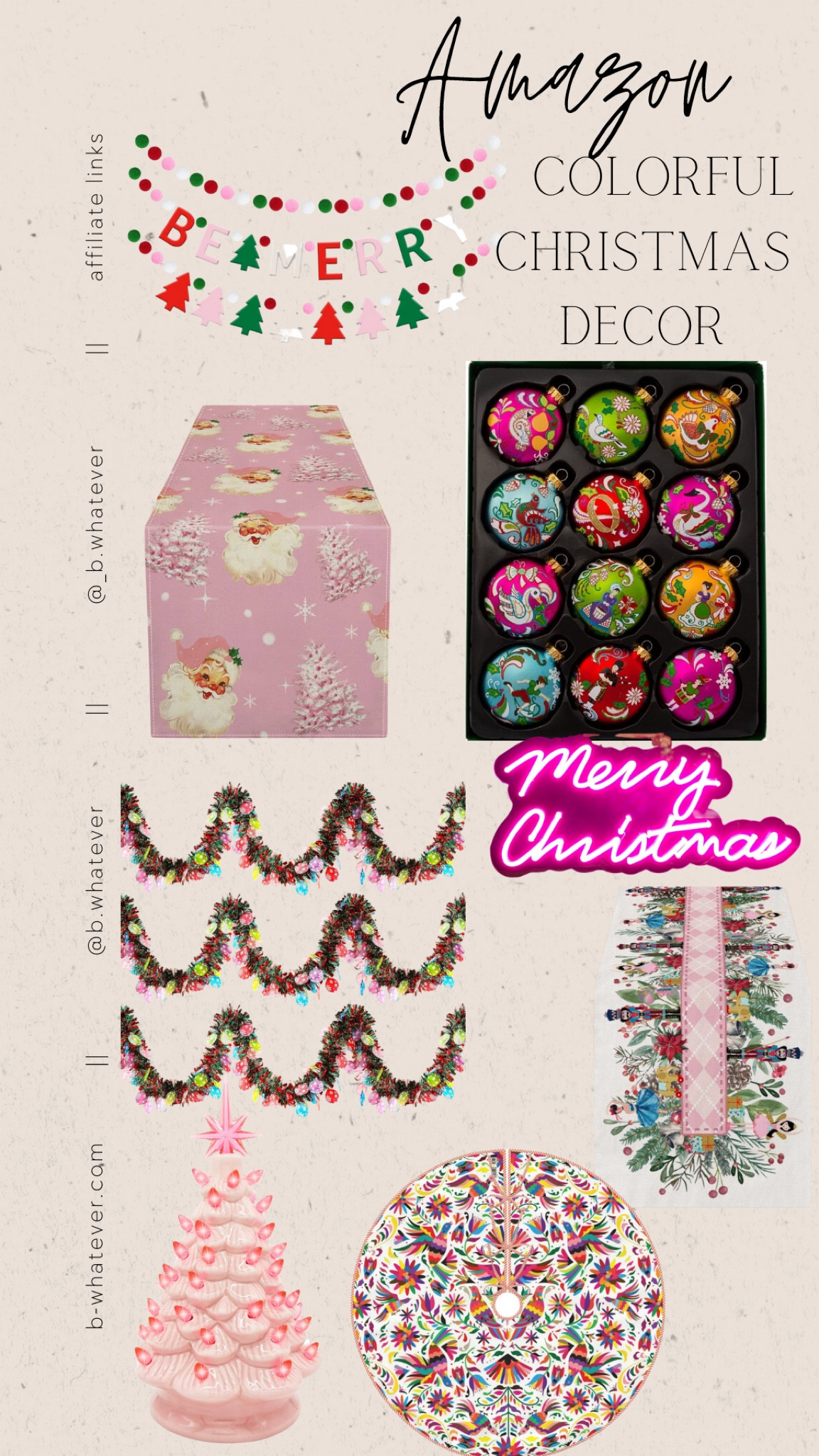 Want a colorful Christmas? Amazon has you covered with these great colorful Christmas decor items! 

#LTKHoliday #LTKSeasonal #LTKhome