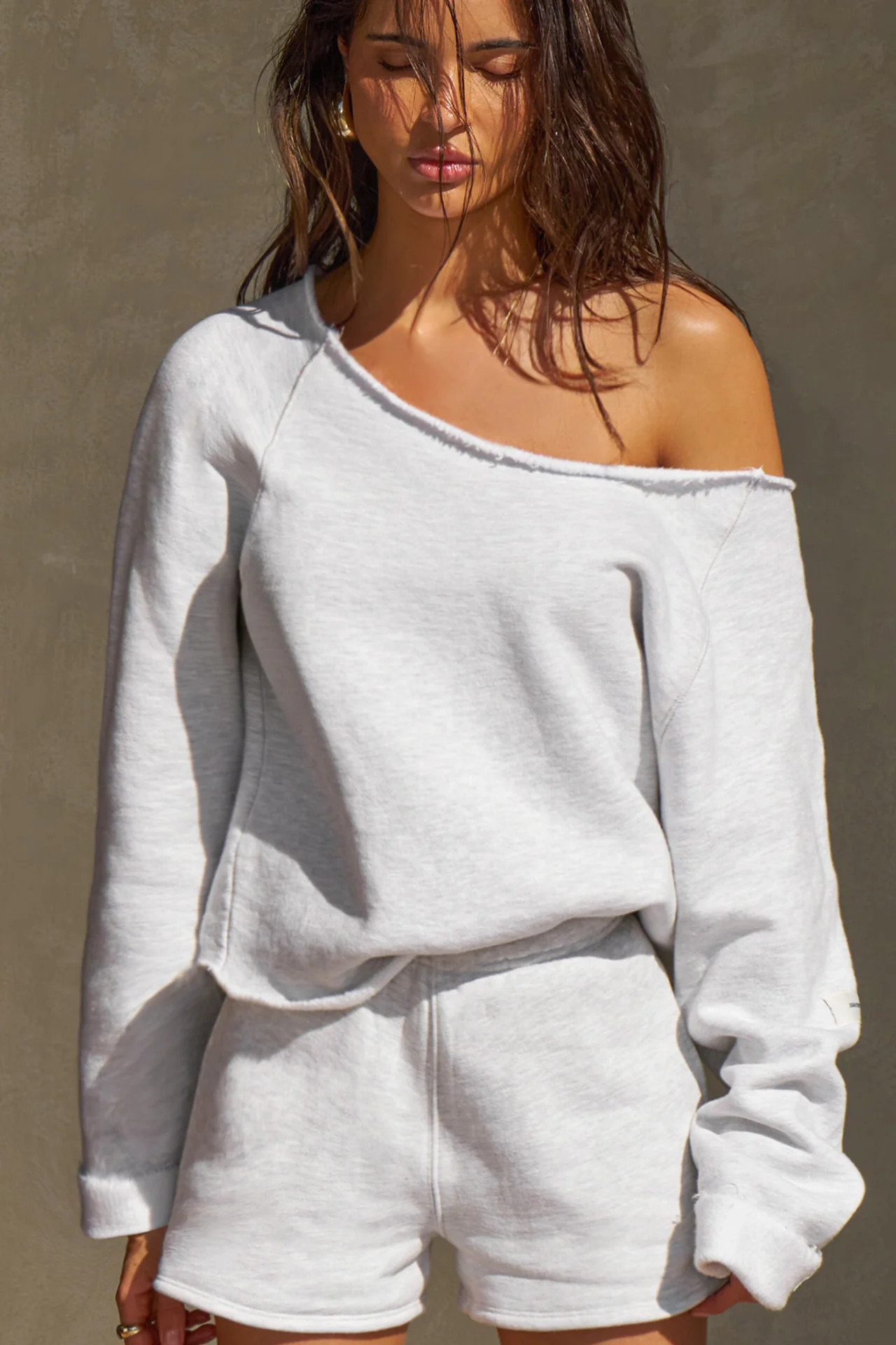 Slouchy Pullover Sweatshirt | Joah Brown