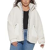 Levi's Women's Sherpa Teddy Jacket (Standard & Plus Sizes), Almond, Small | Amazon (US)