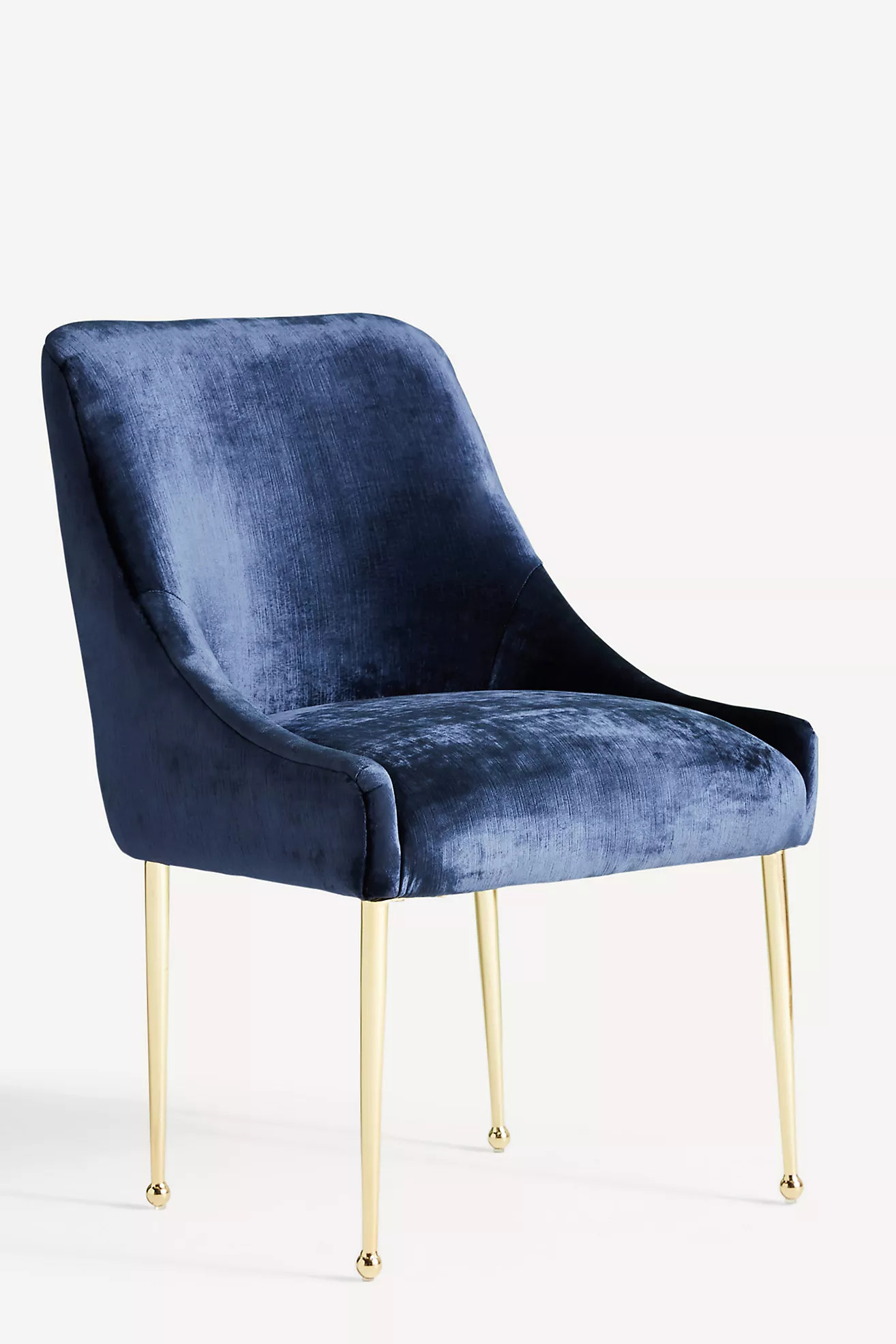 Slub Velvet Elowen Chair | Anthropologie (US)
