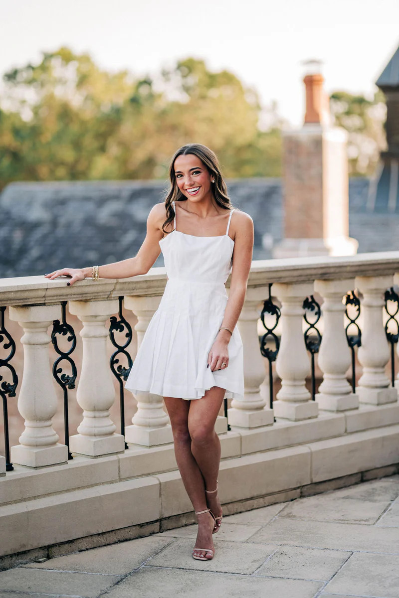 Gracie Mini Dress - Off White | cocolillys