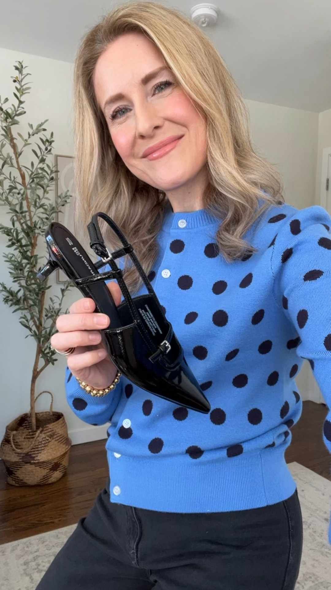 Walmart slingback kitten heels are an affordable way to test this trend! Comfortable for short periods of time. Great office shoe. Fit true to size. 