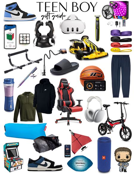 Teen boy gift guide 
Full gift idea list on styleduplicated.com 

#LTKGiftGuide #LTKkids #LTKmens