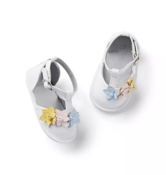 Baby Flower T-Strap Flat | Janie and Jack