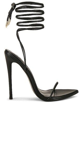 Luce Minimale Heel in Black | Revolve Clothing (Global)
